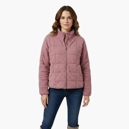 Ladies Insulated Zip Jacket with Pockets