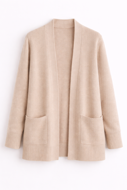 Soft Women's Open Front Cardigan