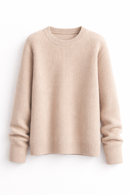 Comfortable Fit Cable Knit Sweater
