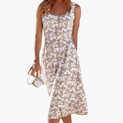 Ladies Classic Floral Summer Dress