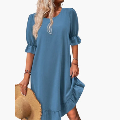 Ladies' Floral Short Sleeve Dress