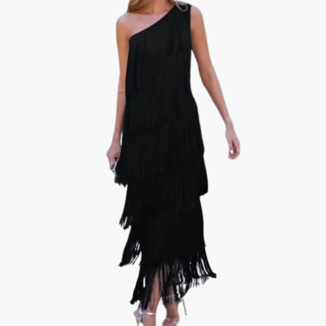 Chic Summer Fringe Mini Dress for Women