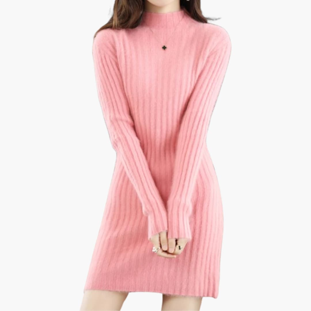 Chic Sleeveless Midi Dress with Fitted Waist
