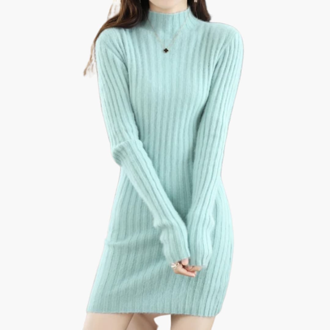 Chic Sleeveless Midi Dress with Fitted Waist