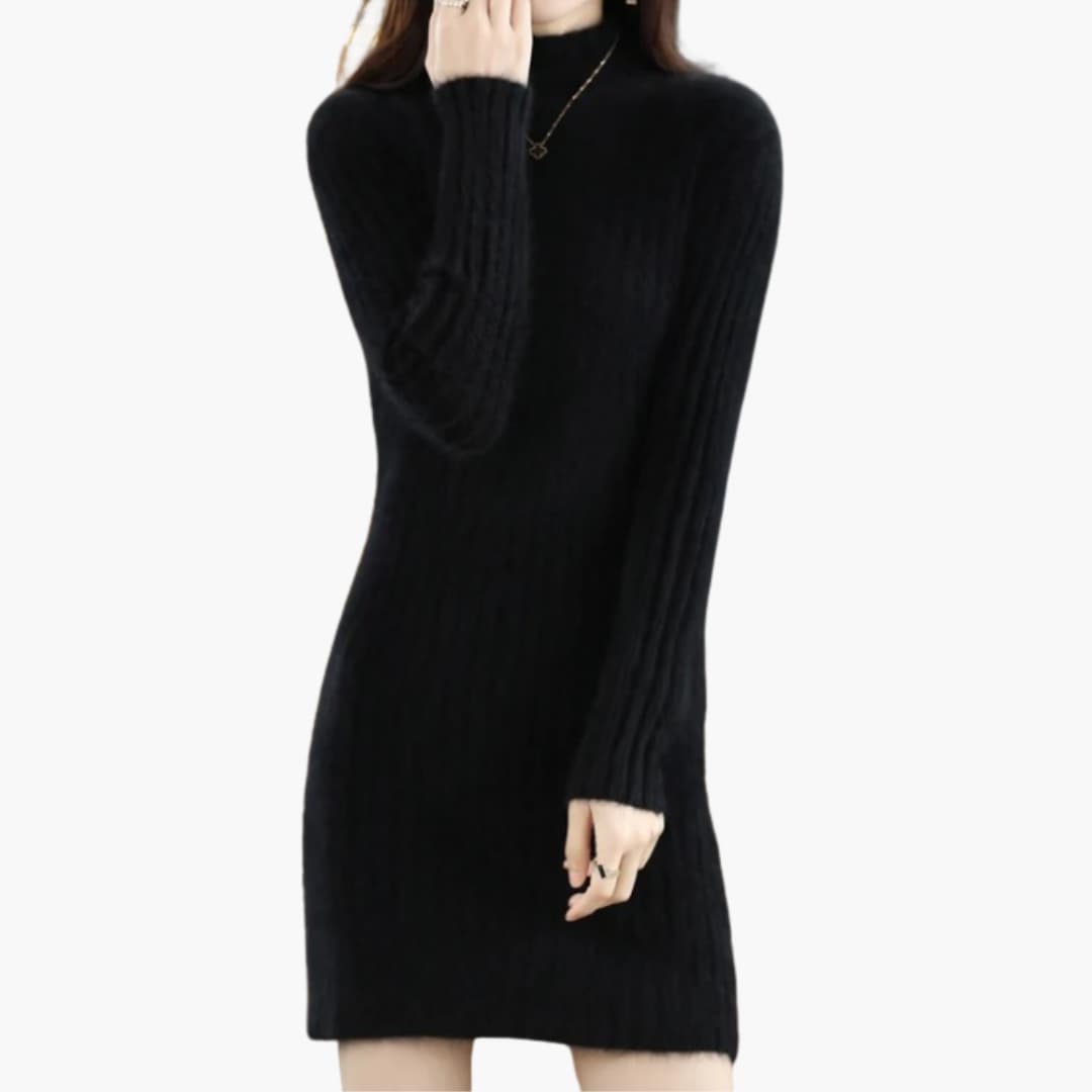 Chic Sleeveless Midi Dress with Fitted Waist