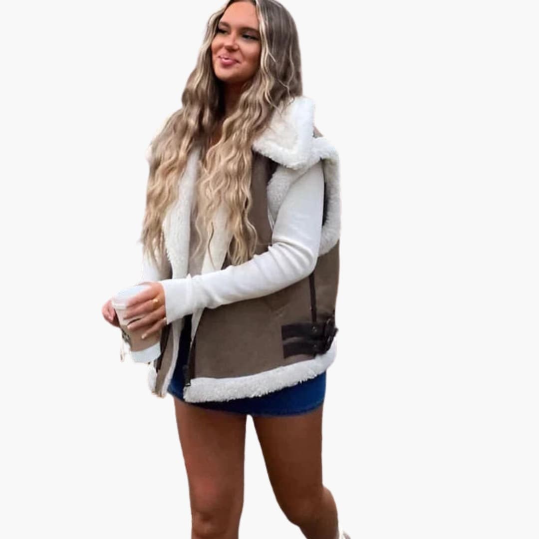 Ladies' Fleece Lined Sleeveless Gilet