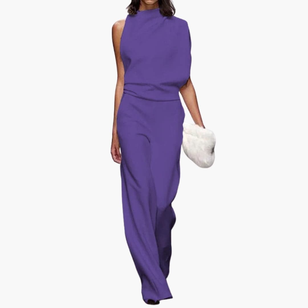 Women's Strapless Flowy Jumpsuit Romper