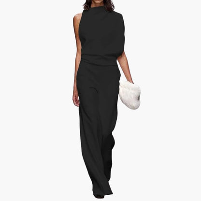 Women's Strapless Flowy Jumpsuit Romper