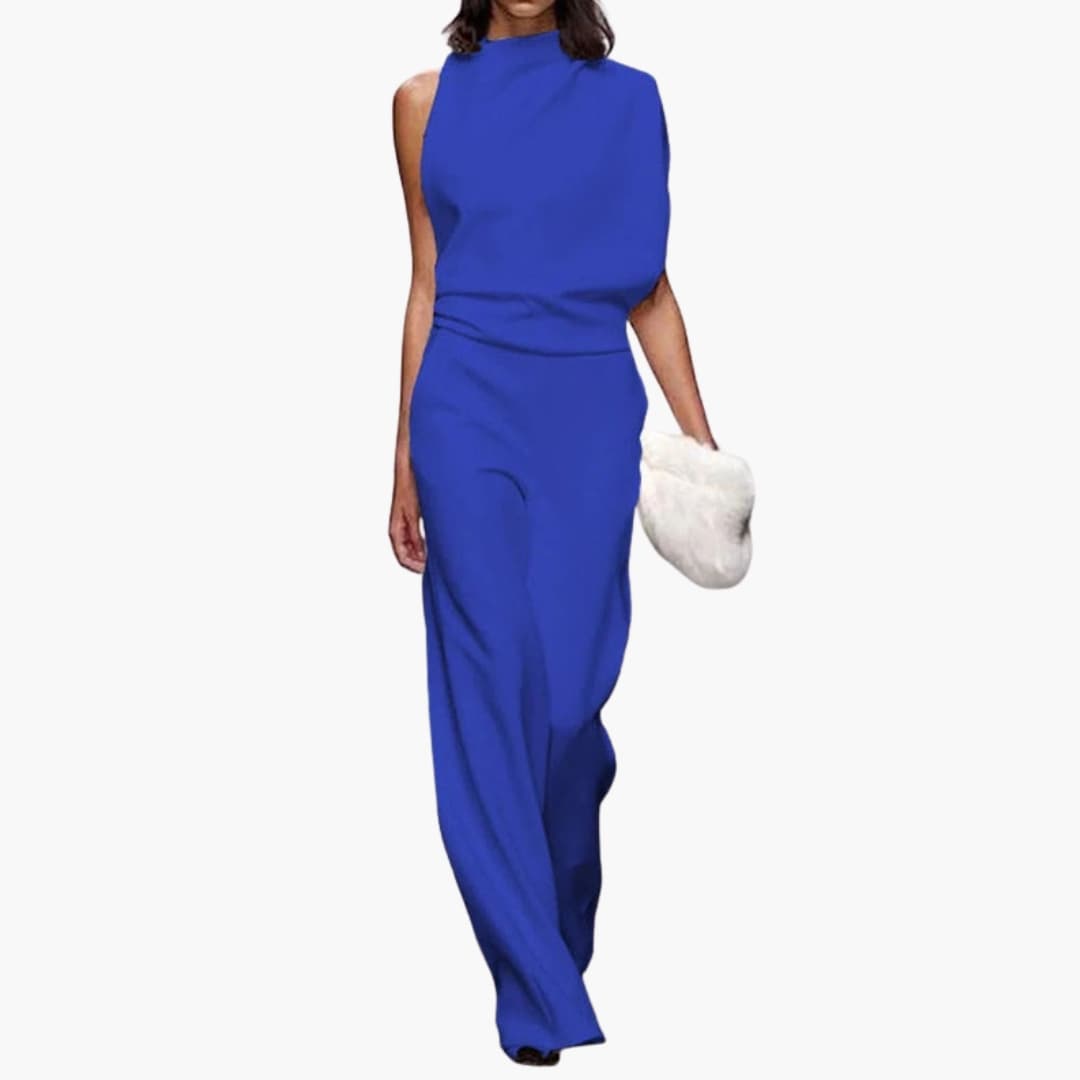 Women's Strapless Flowy Jumpsuit Romper