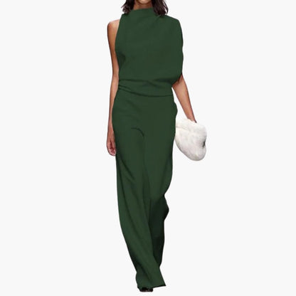 Women's Strapless Flowy Jumpsuit Romper