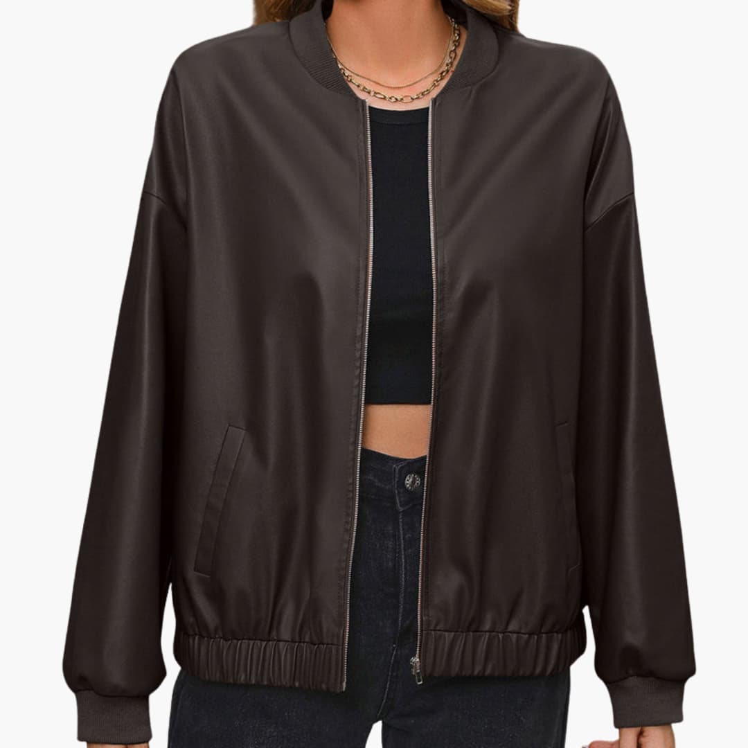Women's Active Windbreaker Jacket with Stretch Cuffs and Zip Pockets