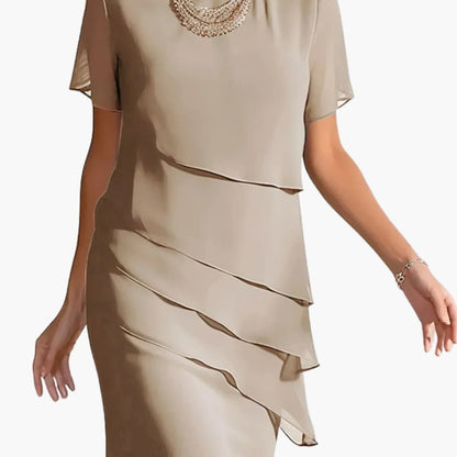 Ladies' Sleeveless Crew Neck Dress