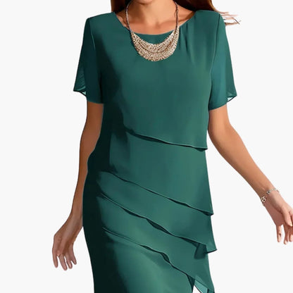 Ladies' Sleeveless Crew Neck Dress