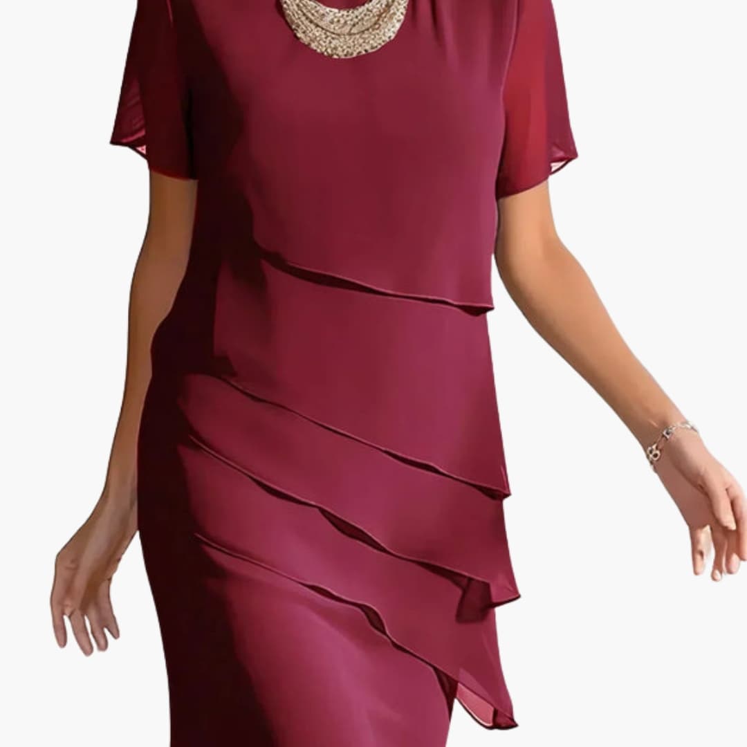 Ladies' Sleeveless Crew Neck Dress
