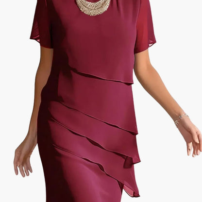 Ladies' Sleeveless Crew Neck Dress