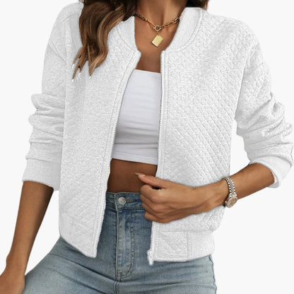 Classic Ladies Lightweight Bomber Jacket