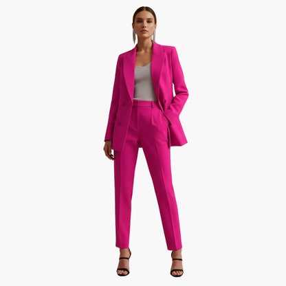 Ladies Business Jacket and Pants Set