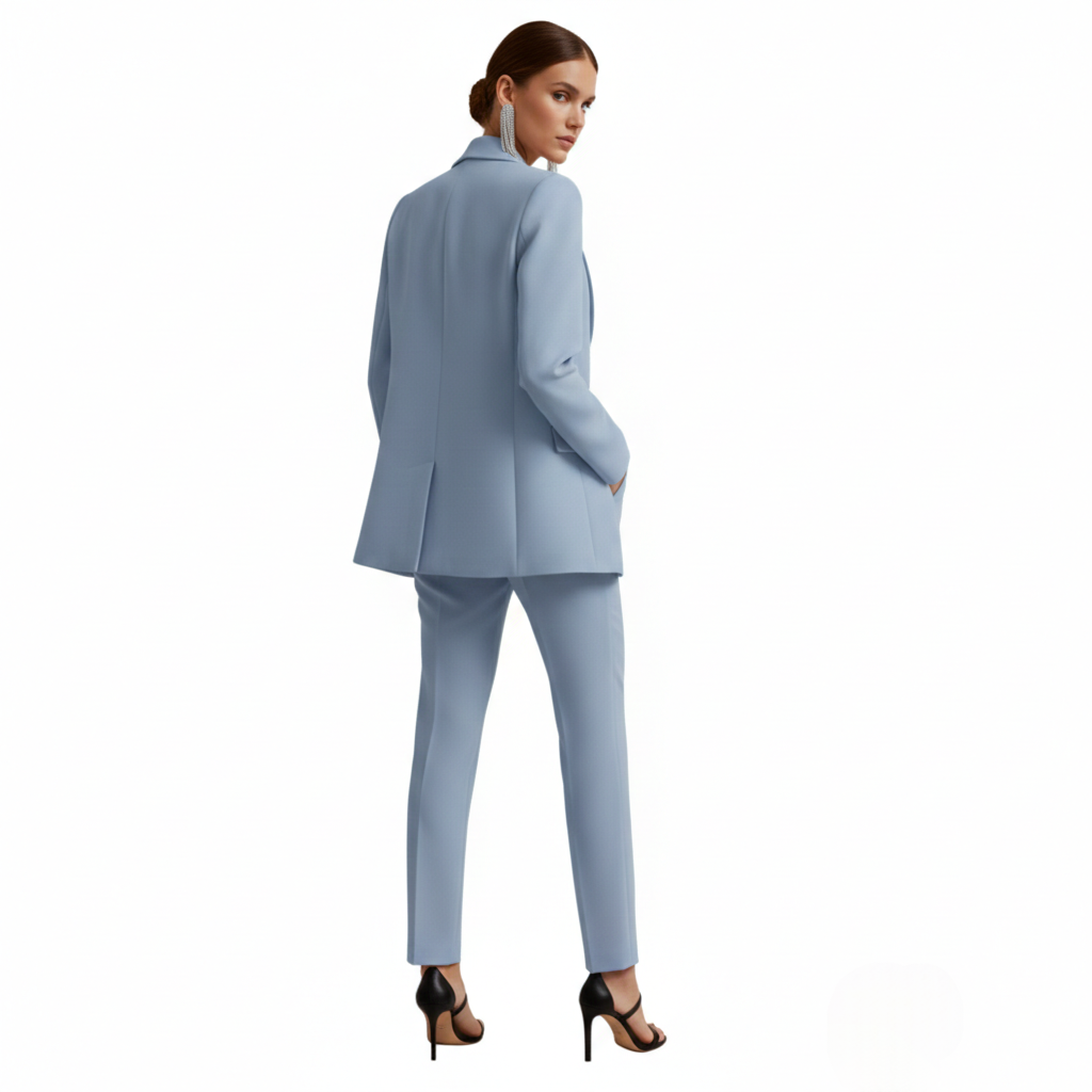 Ladies Business Jacket and Pants Set