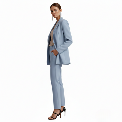 Ladies Business Jacket and Pants Set