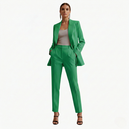 Ladies Business Jacket and Pants Set