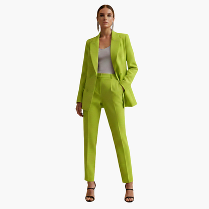 Ladies Business Jacket and Pants Set