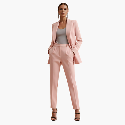 Ladies Business Jacket and Pants Set