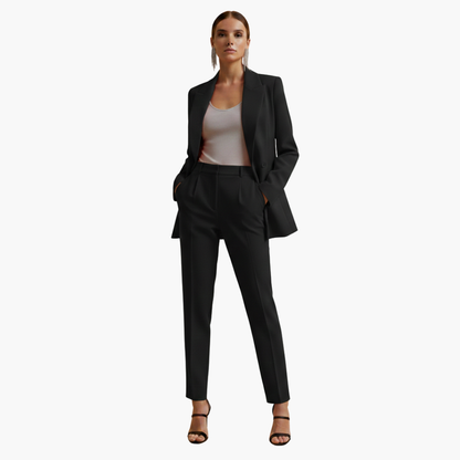 Ladies Business Jacket and Pants Set