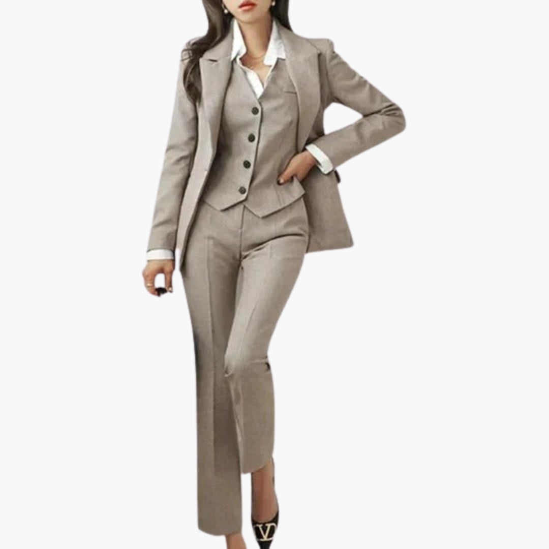 Classic 3 Piece Ladies Business Suit