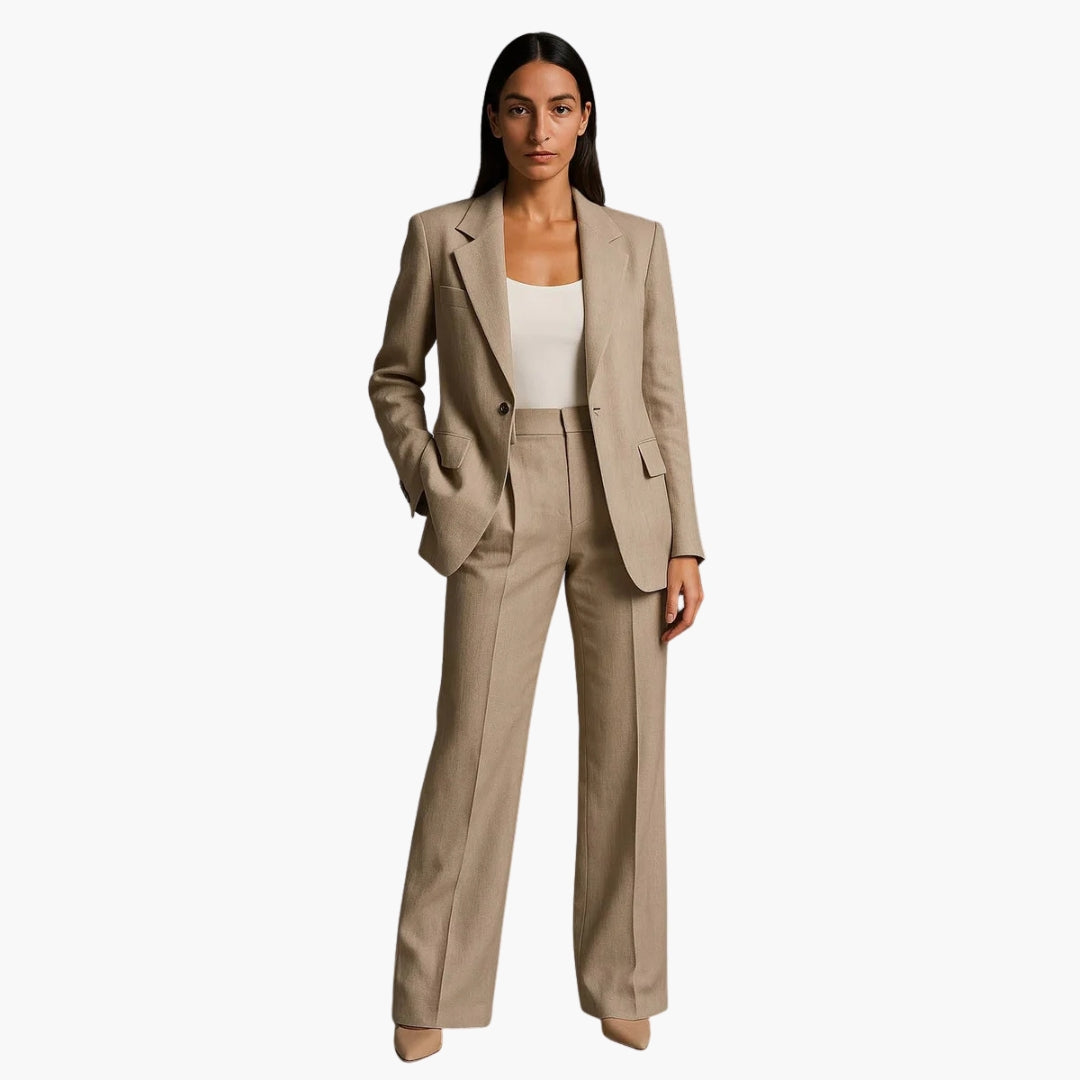 Ladies' Professional Blazer Pantsuit Set