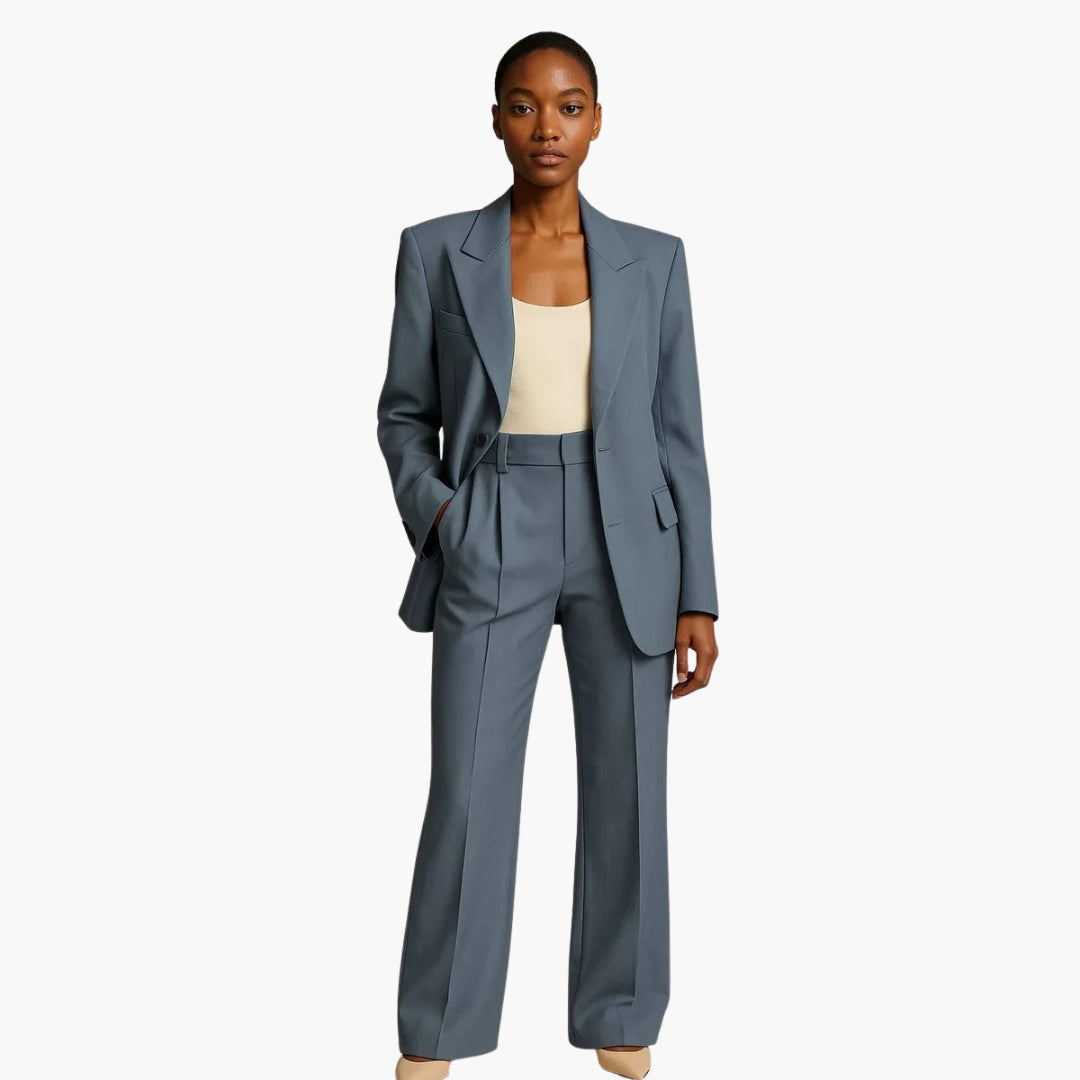 Ladies' Professional Blazer Pantsuit Set