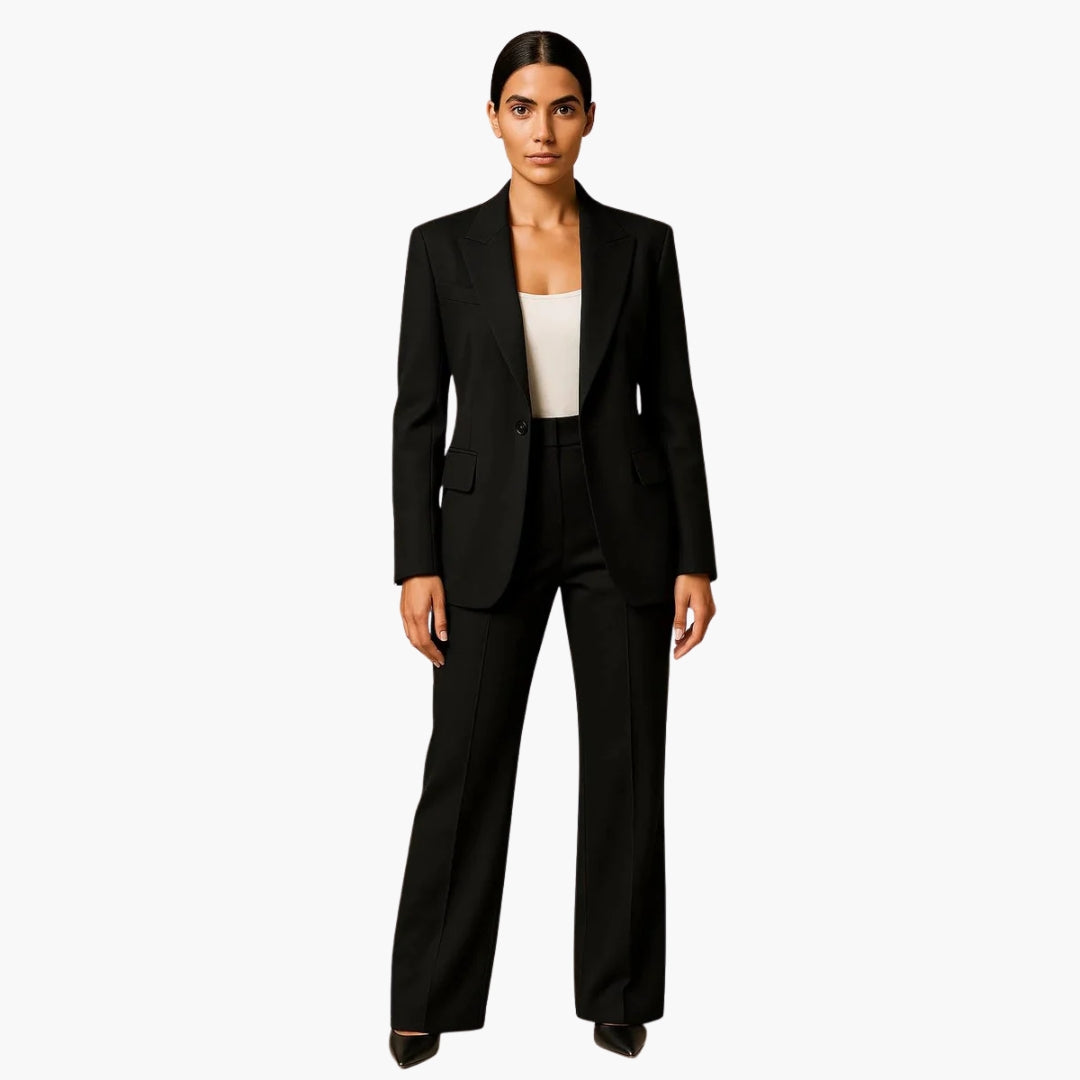 Ladies' Professional Blazer Pantsuit Set