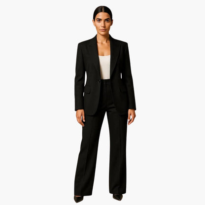 Ladies' Professional Blazer Pantsuit Set