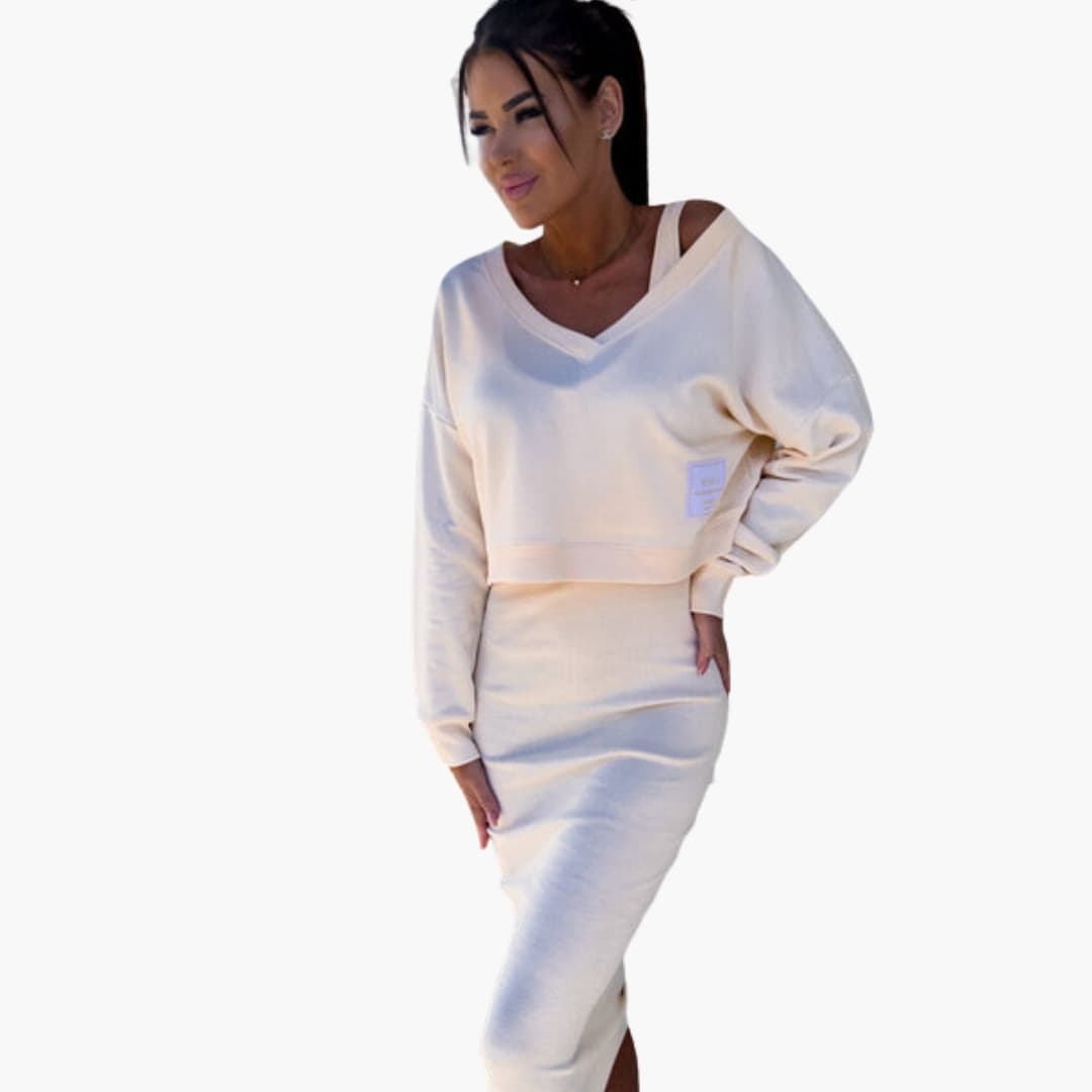 Comfy Women's Long Sleeve Casual Dress