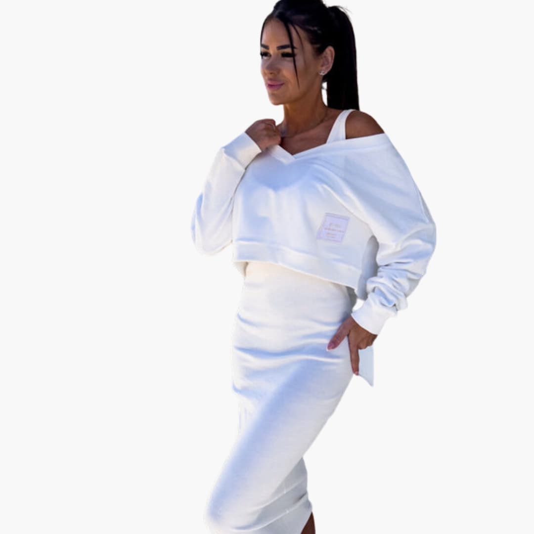 Comfy Women's Long Sleeve Casual Dress