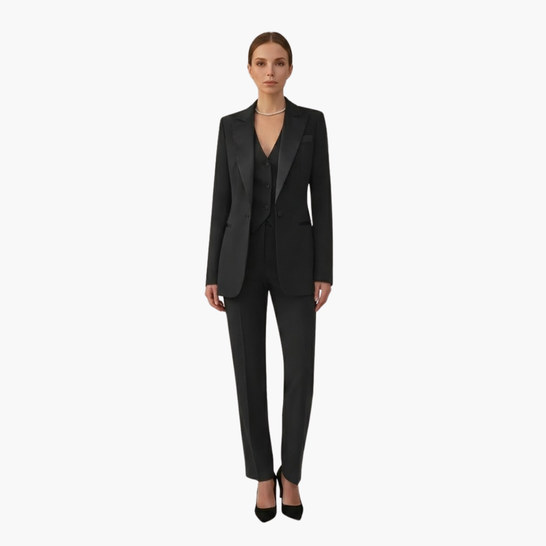 Classic 3-Piece Business Suit for Women