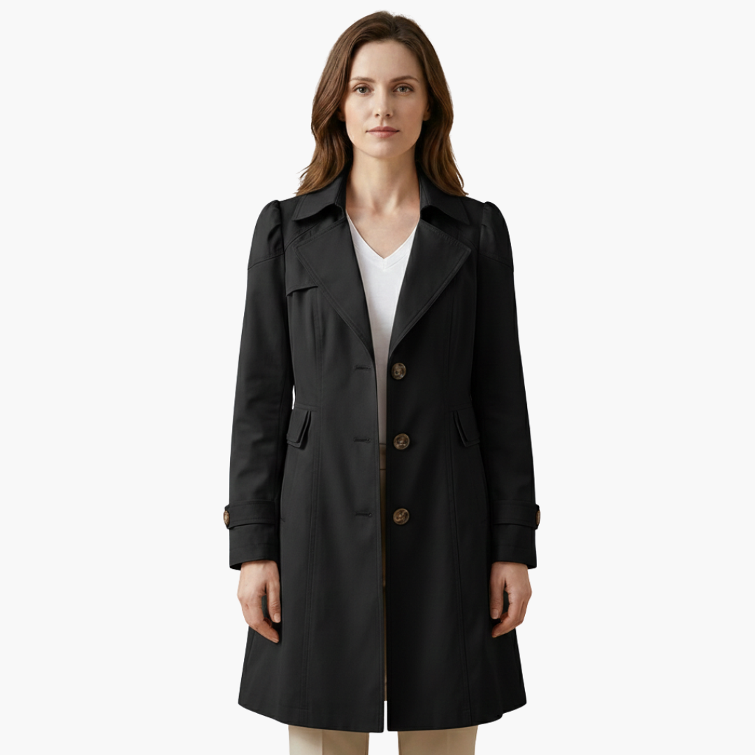 Ladies' Classic Belted Trench Coat