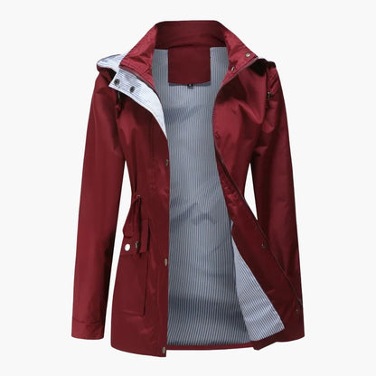 Ladies Water Resistant Zip Up Coat