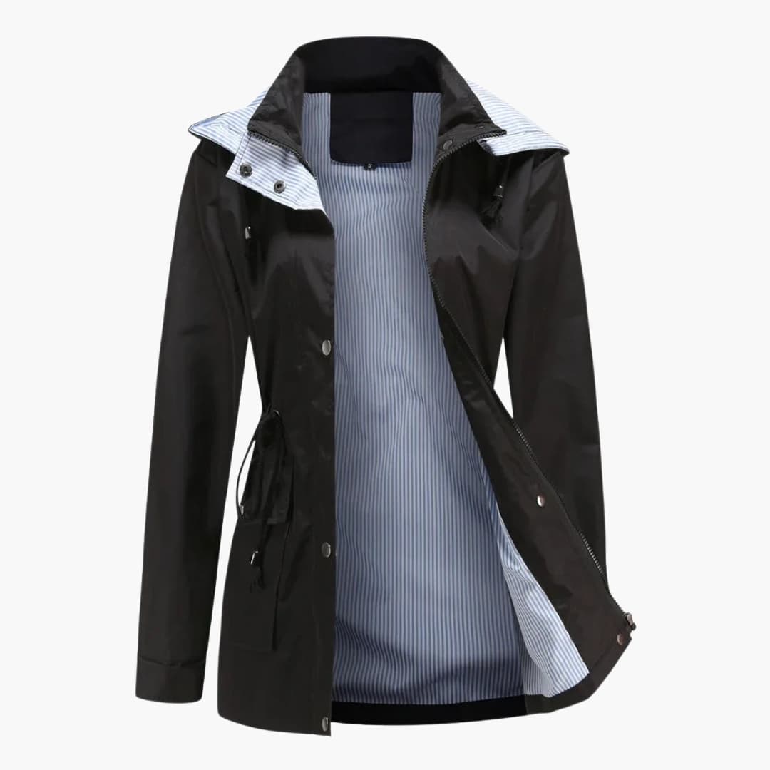 Ladies Water Resistant Zip Up Coat