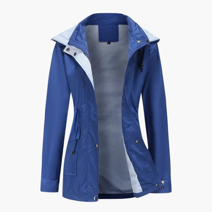 Ladies Water Resistant Zip Up Coat