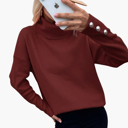 Ladies Classic Crew Neck Winter Sweater