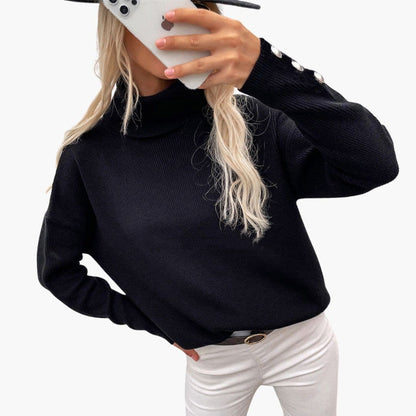 Ladies Classic Crew Neck Winter Sweater