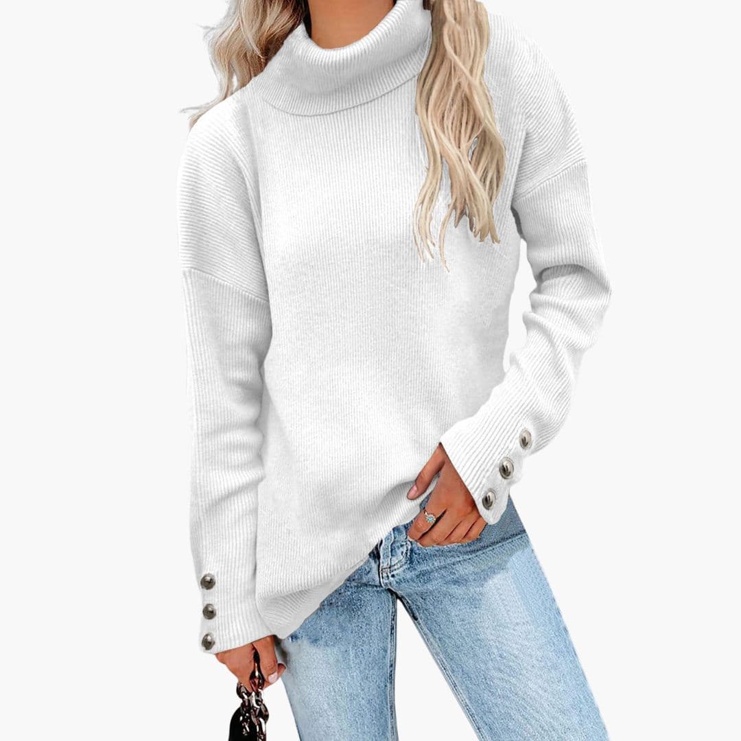 Ladies Classic Crew Neck Winter Sweater