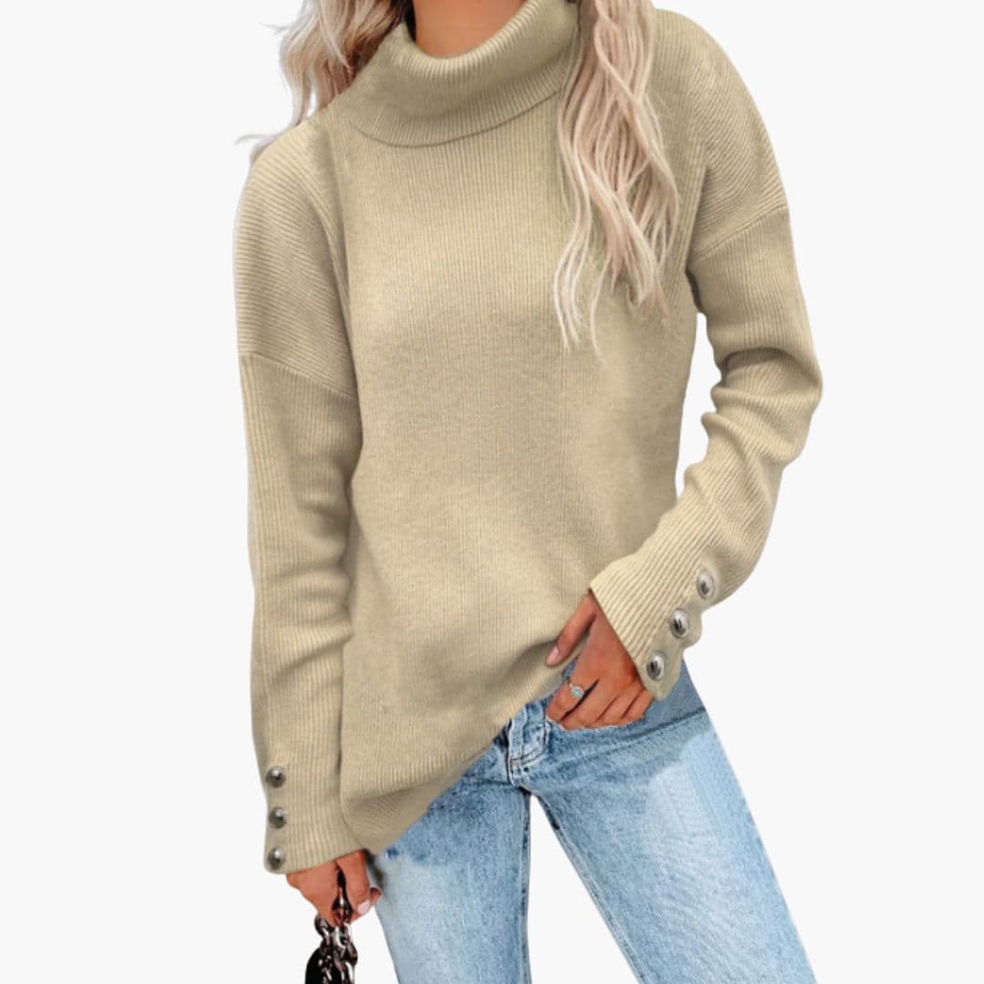 Ladies Classic Crew Neck Winter Sweater