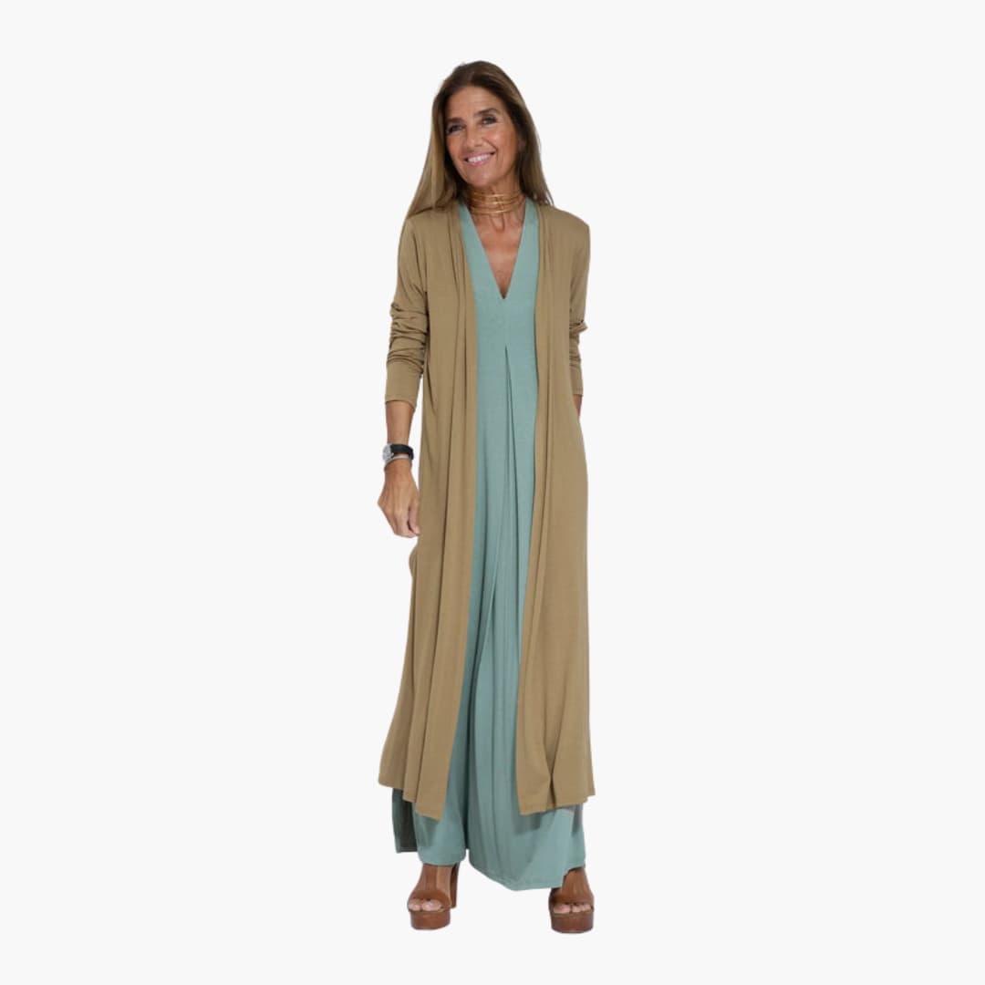 Ladies 2 Piece Dress with Coordinating Long Sleeve Jacket