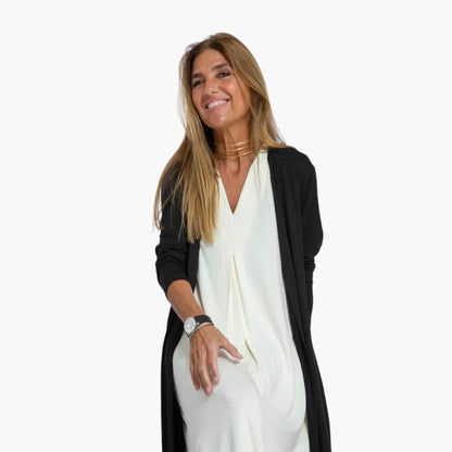 Ladies 2 Piece Dress with Coordinating Long Sleeve Jacket
