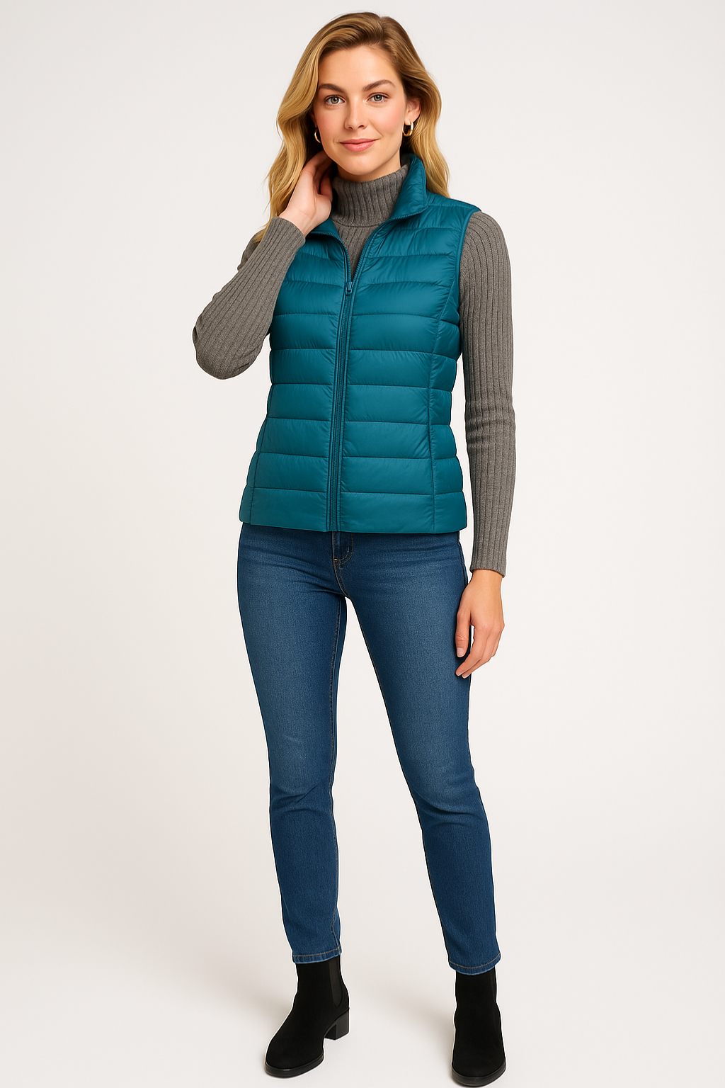 Men's Lightweight Down Gilet Jacket