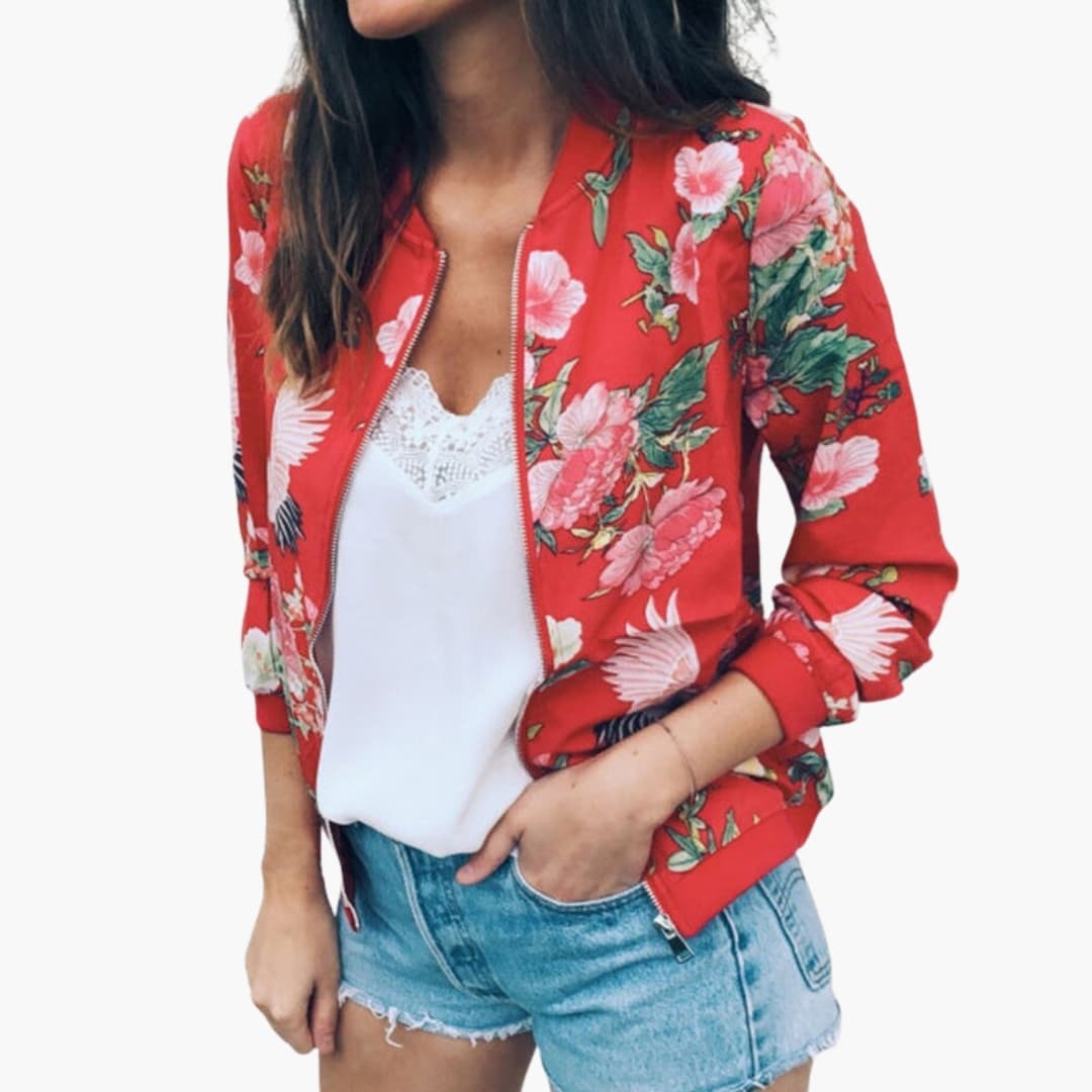 Ladies' City Windbreaker Jacket with Zip Pockets