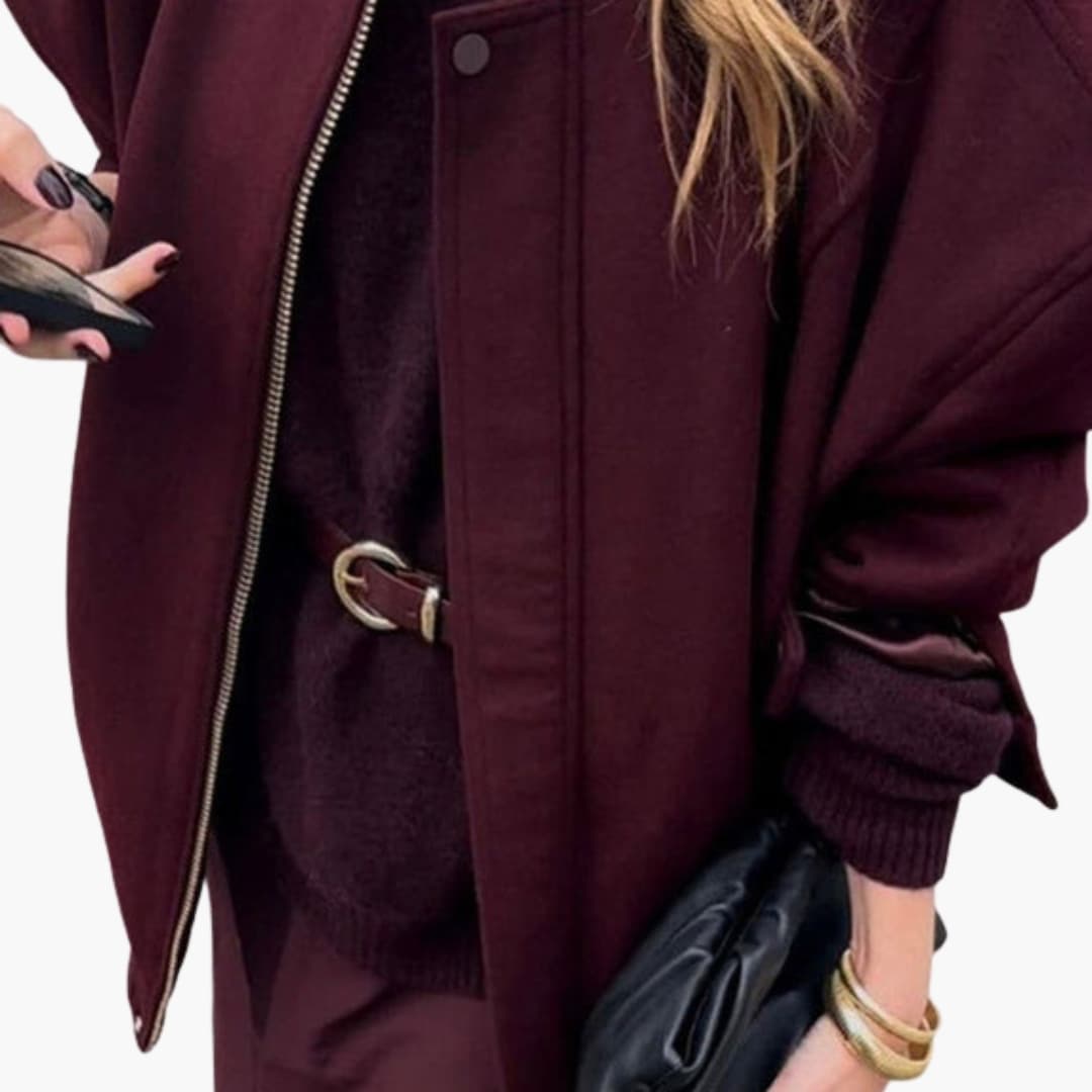 Ladies Sporty Zip Up Jacket with Pockets