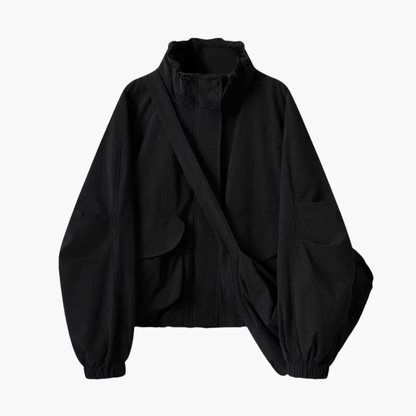 Ladies Water Resistant Lightweight Windbreaker Coat