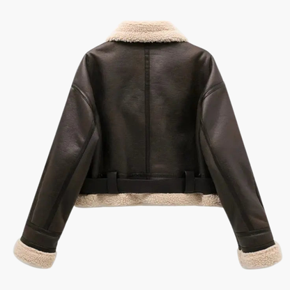 Ladies' Waterproof Zip Up Jacket with Adjustable Waist